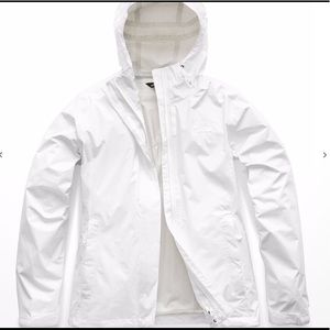 NorthFace white light-weight raincoat/shell!